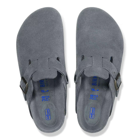 Birkenstock Boston Charcoal Tonal