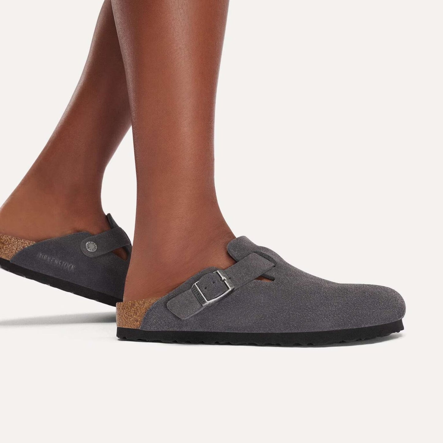 Birkenstock Boston Charcoal Tonal FB