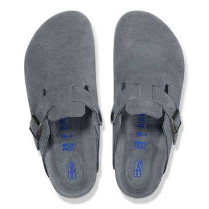 Birkenstock Boston Basalt Gray Tonal