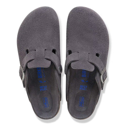 Birkenstock Boston Charcoal Tonal FB